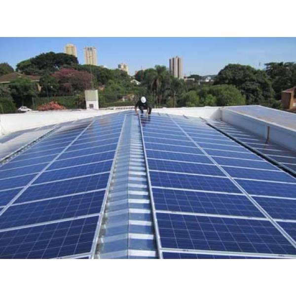 Instalação Energia Solar Metal em Analândia - Instalação Energia Solar