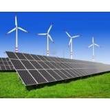 Sistema de energia híbrido na Chácara Sanni